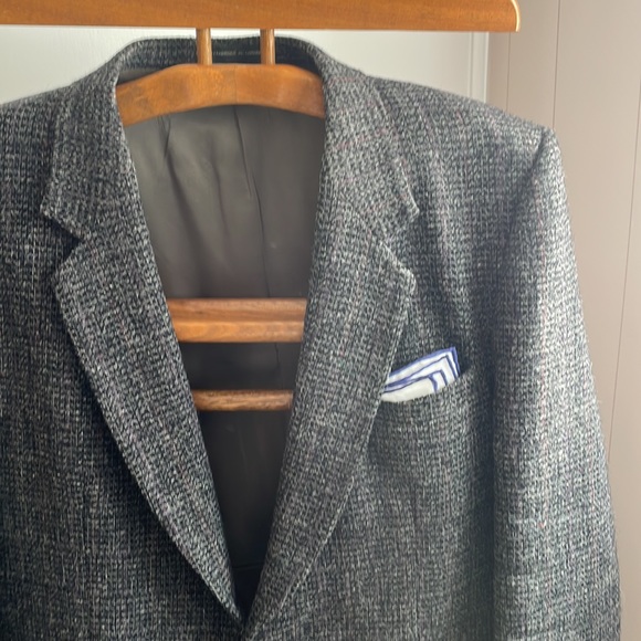 Harris Tweed aprox size 46L-48R sports jacket by Moores - Picture 2 of 12